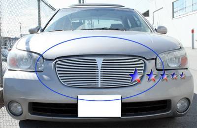 APS - Nissan Maxima APS CNC Grille - Upper - Aluminum - N95418A