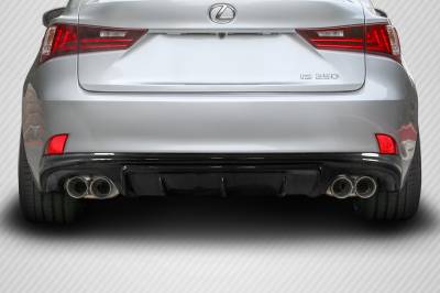 Carbon Creations - Lexus IS AM Design DriTech Carbon Fiber Rear Bumper Lip Body Kit 112999