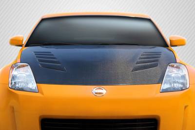 Carbon Creations - Nissan 350Z TS-2 DriTech Carbon Fiber Body Kit- Hood 112957