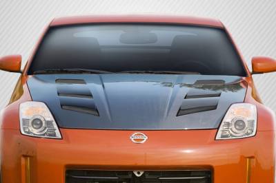 Carbon Creations - Nissan 350Z AM-S DriTech Carbon Fiber Body Kit- Hood 112956
