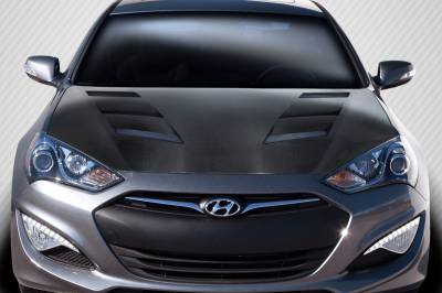 Carbon Creations - Hyundai Genesis AM-S DriTech Carbon Fiber Body Kit- Hood 112951