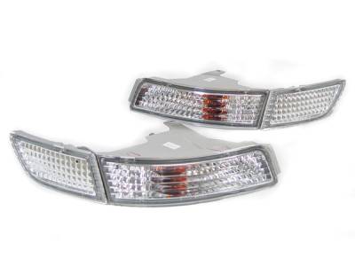 Depo - Toyota Sw20 Mr2 Crystal Clear DEPO Bumper Signal Light