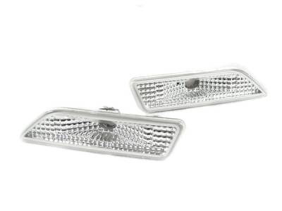 Depo - Mercedes W219 Cls-Class Crystal Clear Front DEPO Bumper Lights