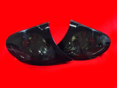 Depo - BMW E46 4D/5D 4Pcs DEPO Smoke Corner Lights