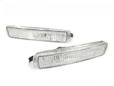 Depo - BMW Z3 Clear Front DEPO Bumper DEPO Side Marker Lights