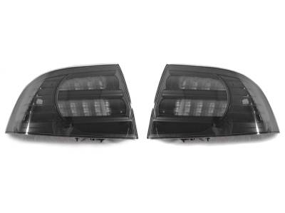 Depo - Acura TL Black/Smoke Rear DEPO Tail Light
