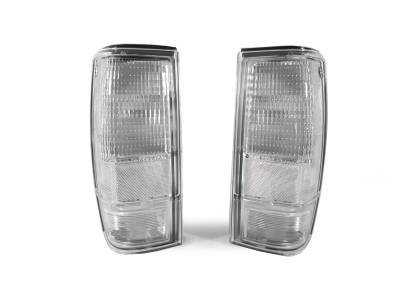 Depo - Chevy S10 / 1983-1994 Chevy Blazer Mid Size Clear Rear DEPO Tail Light