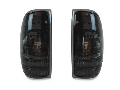 Depo - Dodge Dakota Depo Smoke DEPO Tail Lights