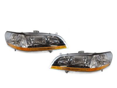 Depo - Honda Accord Depo Black DEPO Headlight Set