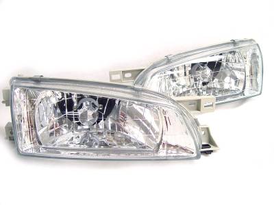 Depo - Subaru Impreza Lhd Crystal Chrome DEPO Headlights