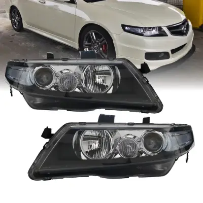 Depo - Acura TSX Jdm 07-08 Style With Blue Corner D2S Projector DEPO Headlight