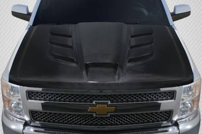Carbon Creations - Chevrolet Silverado Viper Look Carbon Fiber Body Kit- Hood!!! 113403