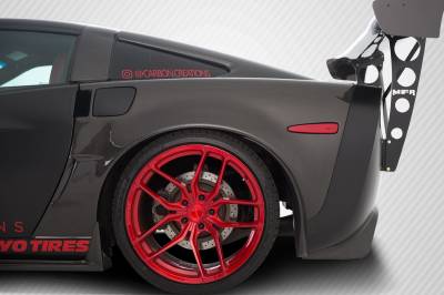 Carbon Creations - Chevrolet Corvette ZR1 Look Carbon Fiber Creations Fender Flares!!! 113784