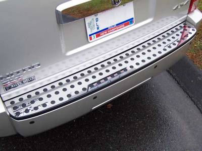 QAA - DODGE NITRO 4dr QAA Stainless 1pcs Rear Bumper Accent RB47940