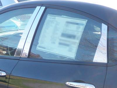 QAA - DODGE DART 4dr QAA Stainless 6pcs Pillar Trim PP53906