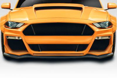 Duraflex - Ford Mustang Grid Duraflex Front Bumper Lip Body Kit 115001