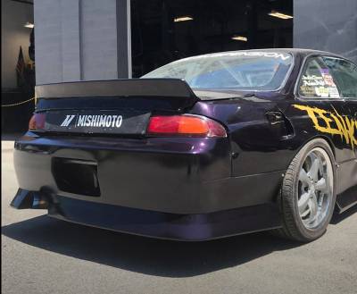 KBD Urethane - Nissan 240SX DM3 Style KBD Urethane Rear Body Kit Bumper 37-6079