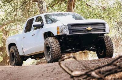 Advanced Fiberglass Composites - Chevrolet Silverado 2" Flare 1" Rise Adv Fiber Body Kit- Fenders AFC 131