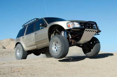 Advanced Fiberglass Composites - Ford Explorer 6.5" Flare 4" Rise Adv Fiber Body Kit- Fenders AFC 159