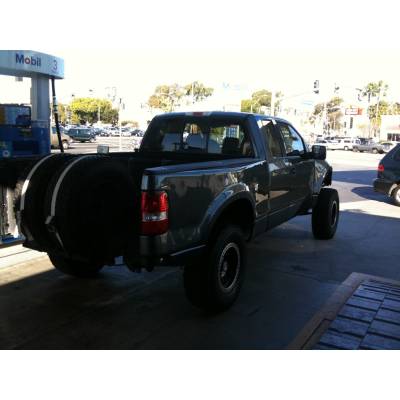 Advanced Fiberglass Composites - Ford F-150 4.5" Flare 3" Rise Adv Fiber Body Kit- Bedside Fenders AFC 136