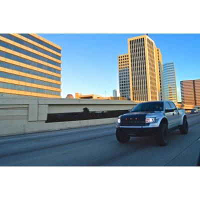 Advanced Fiberglass Composites - Ford Raptor 4.5" Flare 2" Rise Adv Fiber Body Kit- Fenders AFC 140