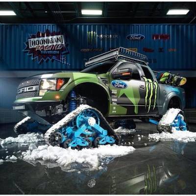 Advanced Fiberglass Composites - Ford Raptor 2" Flare 2" Rise Built In Vent Body Kit- Fenders AFC 127-3