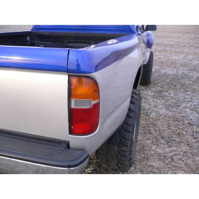 Advanced Fiberglass Composites - Toyota Tacoma 4" Flare 3" Rise Adv Fiber Body Kit- Bedside Fenders AFC 65