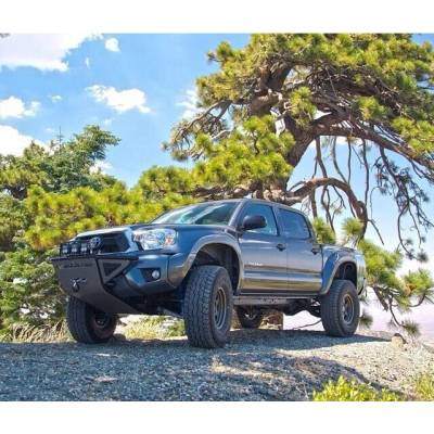 Advanced Fiberglass Composites - Toyota Tacoma Compatible w AFC 94 Adv Fiber Front Bumper Caps AFC 94-BC