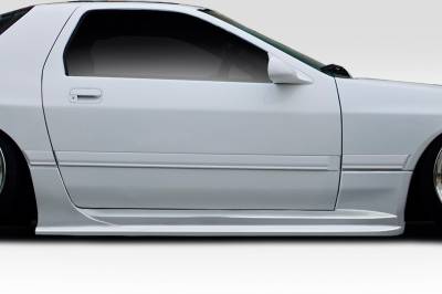 Duraflex - Mazda RX7 RE GT Duraflex Wide Side Skirts Body Kit 114839