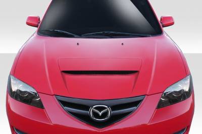 Duraflex - Mazda Mazda 3 4DR M-Speed Duraflex Body Kit- Hood!!! 114579