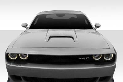Duraflex - Universal Ram Air Type 6 Duraflex Hood Scoop 114552