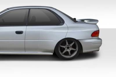 Duraflex - Subaru Impreza 4DR 22B Look Duraflex Rear Fender Flares 114815