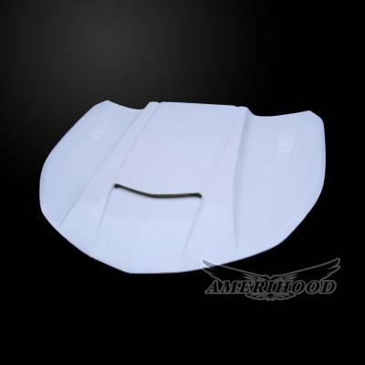 AmeriHood - Chevrolet Camaro SMS-Style AmeriHood Ram Air Hood CCM16AHSMSFHW