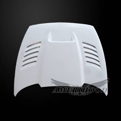 AmeriHood - Dodge Ram 2500 SSK-Style AmeriHood Ram Air Hood DR94AHSSKFHW25