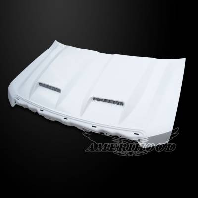 AmeriHood - Ford F-150 S-Style AmeriHood Ram Air Hood F1509AHTSFHW