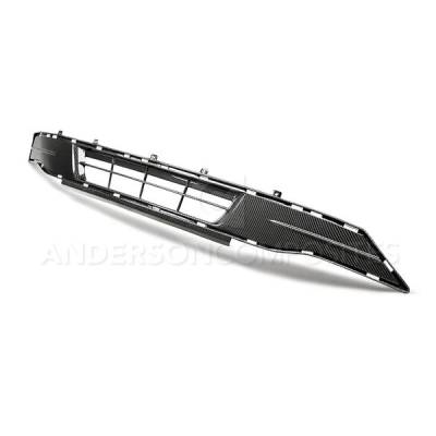 Anderson Carbon - Ford Mustang Lower Anderson Composites Fiber Grill/Grille AC-LG18FDMU