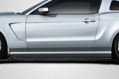 Carbon Creations - Ford Mustang GT350 Look Carbon Fiber Side Skirts Body Kit!!115537
