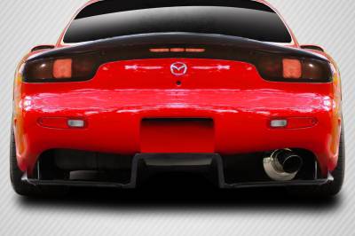 Carbon Creations - Mazda RX7 RE-GT Carbon Fiber Rear Bumper Diffuser Body Kit 115550