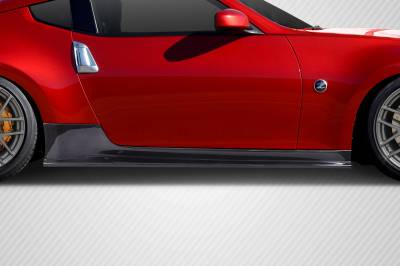 Carbon Creations - Nissan 370Z Z1 Extreme Carbon Fiber Side Skirts Body Kit 115559