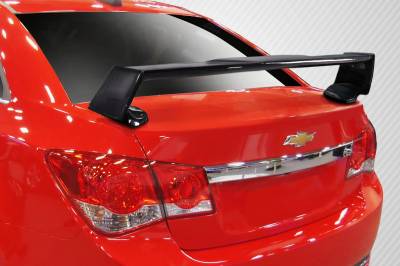 Carbon Creations - Chevrolet Cruze QTM Carbon Fiber Body Kit- 3pcs Wing/Spoiler 115521