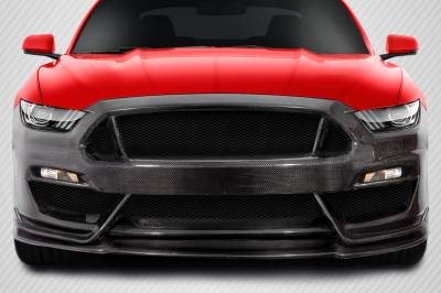 Carbon Creations - Ford Mustang GT350 Look Carbon Fiber Front Body Kit Bumper 115444