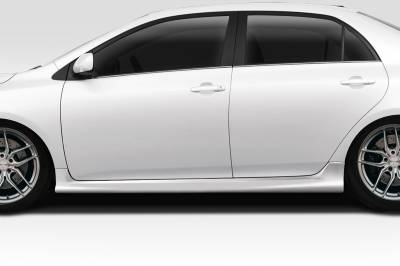 Toyota Corolla 4DR CPR Duraflex Side Skirts Body Kit 116847