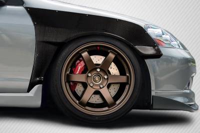 Carbon Creations - Acura RSX A1 Carbon Fiber Creations Front Fender Flares 116448