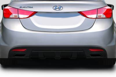 Duraflex - Hyundai Elantra SQR Duraflex Rear Bumper Lip Diffuser Body Kit 118068