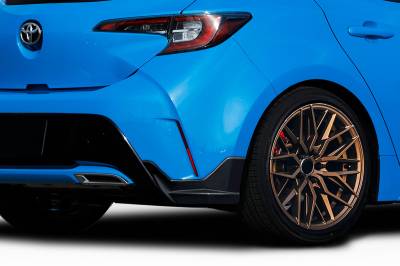 Toyota Corolla Ryo Duraflex Rear Bumper Add On Lips Body Kit 117761