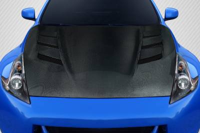 Carbon Creations - Nissan 370Z R Concept Carbon Fiber Creations Body Kit- Hood 117236