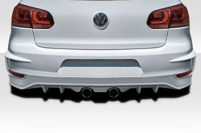 Duraflex - Volkswagen Golf Rabbet Duraflex Rear Body Kit Bumper 118318