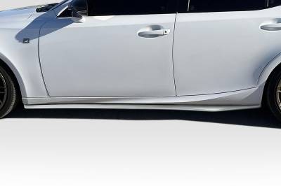 Duraflex - Lexus IS Gervana Duraflex Side Skirt Splitters Body Kit 119050