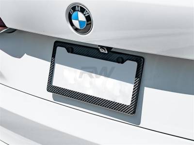 RW Carbon - Carbon Fiber License Plate Frame (US) CFframe