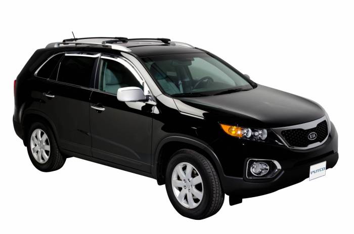 Putco - Kia Sorento Putco Element Chrome Window Visors - 401704